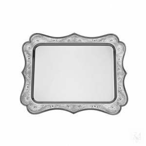 Oval Tray 50x40 - Mod. Poppy 1