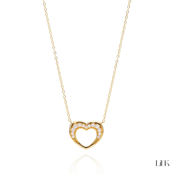 COLLAR CON CIRCONITAS DORADO 1