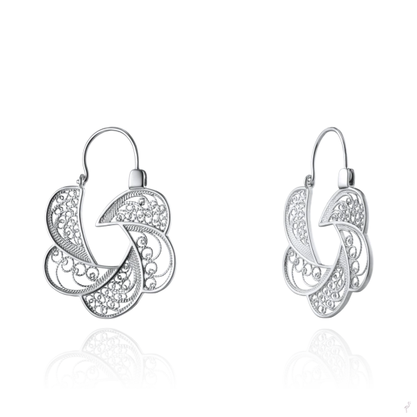 PENDIENTES EN PLATA FILIGRANA 2