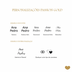 Aliança Passion Gold 9k - 4 mm 3