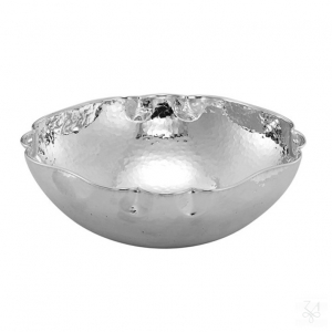 Square Bowl Hammered - 24x24cm 1