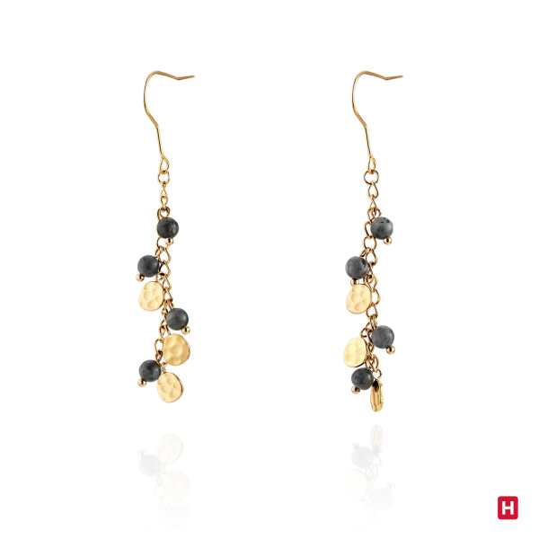 Brincos Hassu Stone Golden 2