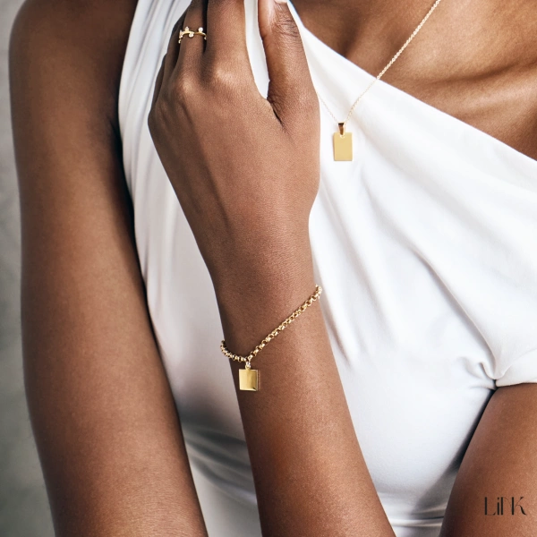 Bracelet Link Golden 4