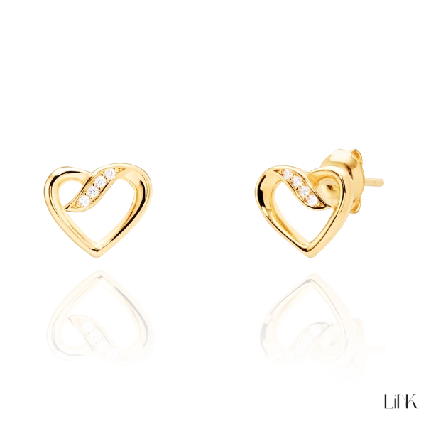 PENDIENTES TRABAJADOS C/ CIRCONITAS DORADO 2