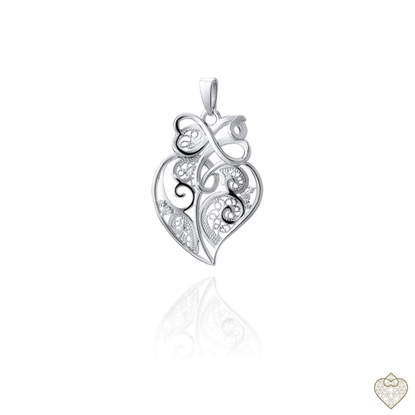 COLGANTE CORAZON DE FILIGRANA 3.5CM 2