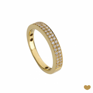 Anel Memória Passion Gold 9k 1