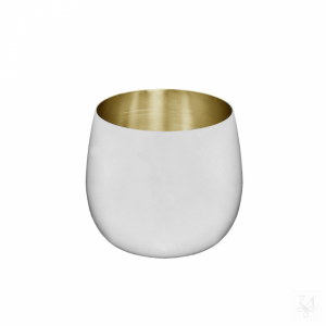 Wine Cup - Gold Plated Inside 1