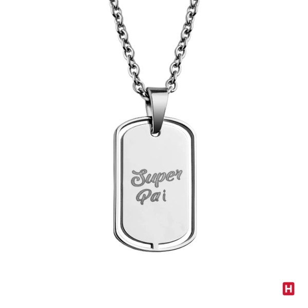 COLLAR ACERO "MILITARY STYLE" 4
