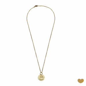 Colar Passion Gold 19.2k - Aquário 2