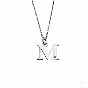 Necklace FA - Letter M 1