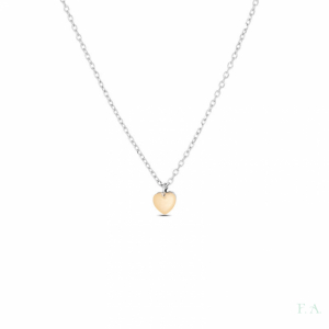 Necklace FA Marcasite - Heart 1