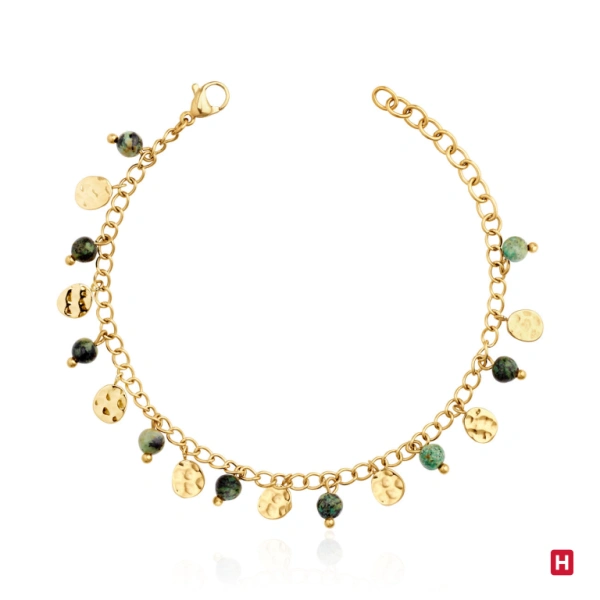 Bracelet Hassu Stone Golden 1
