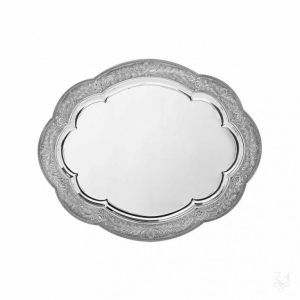 Oval Wavy Tray 50x40 - Mod. Poppy 1