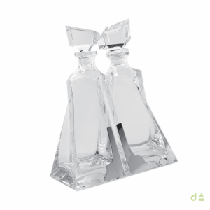 CRISTAL DOBLE CON APLICACIONES EN PLATA 1