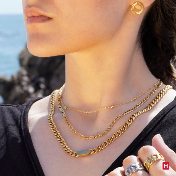 Necklace Hassu Double Chain 4