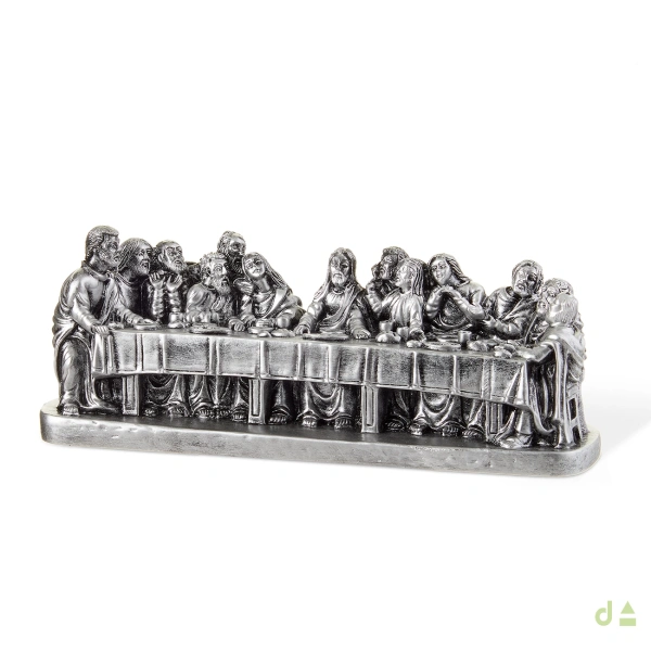 BIBELOT ULTIMA CENA CRISTO 21.5X7CM 2