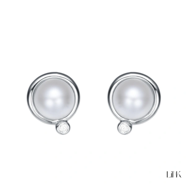 PENDIENTES EN PLATA C/ CIRCONIAS 1