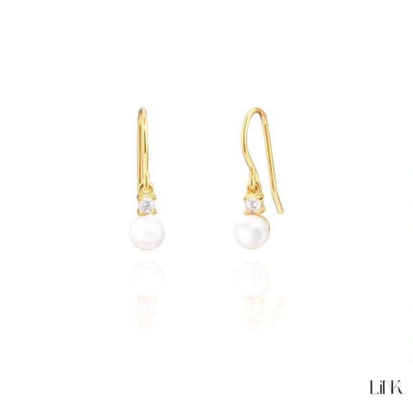 Earrings Link Golden 1