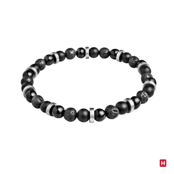 PULSERA HASSU "BLACK STONE" 1