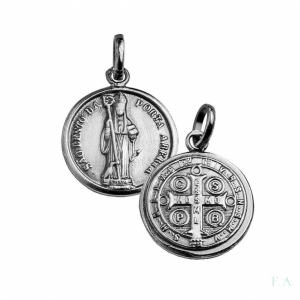 Medalha dupla FA São Bento 1