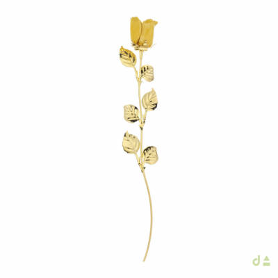 Bibelot Dhome - Rosa amarela 1