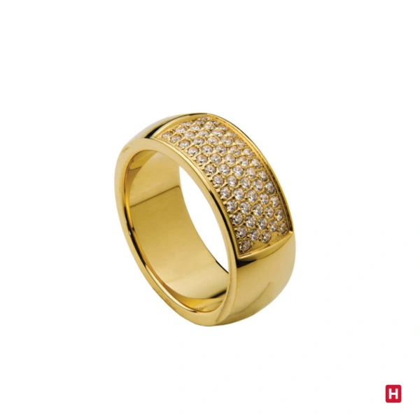 Anel Hassu Glamour Golden 1