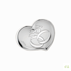 Quadro Coração Dhome Bodas de Prata 1