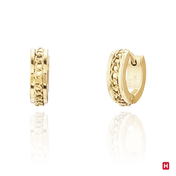 Hoops Earrings Hassu Golden 2
