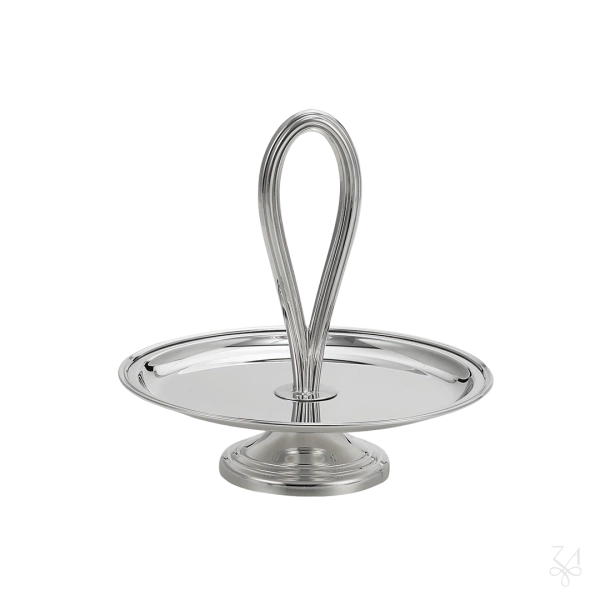 SILVER PLATED CAKE-STAND DIA.15 2
