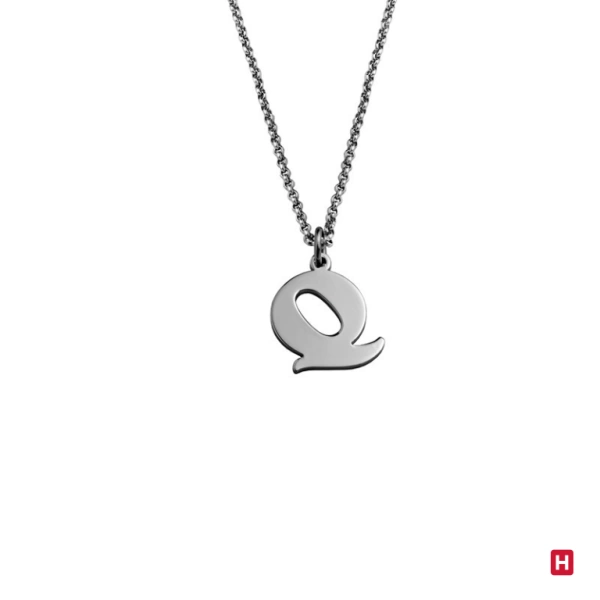 Necklace Hassu - Letter Q 1