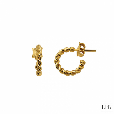 Hoops Earrings Link Trendy Style 1