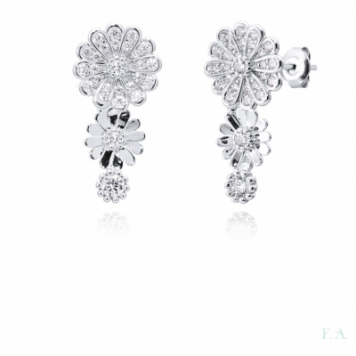 Earrings FA with Zirconias 1