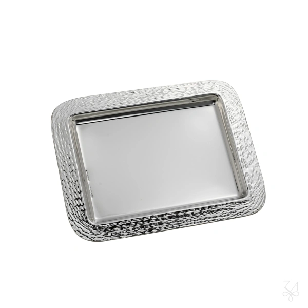 STERLING SILVER TRAY RETT CD CM 14,5X11.5 CM 2