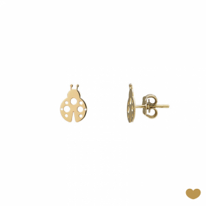 Brincos Passion Gold 19.2k Joaninha 1