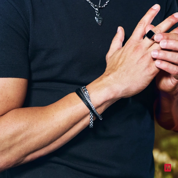 PULSERA EN ACERO "WILD STYLE 2018" 2