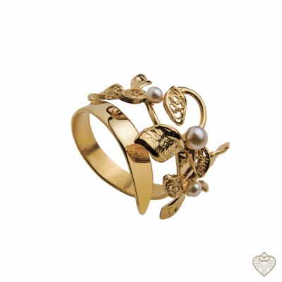 Filigree Ring Saudade - Portuguese Flower 1