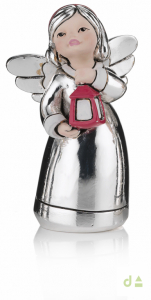 BIBELOT ANGEL ESMALTE - FE - H-13CM 1