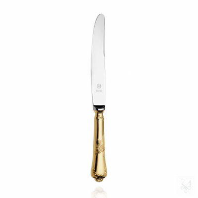 Table Knife - Mod. Floreale - Gold 14KT 1