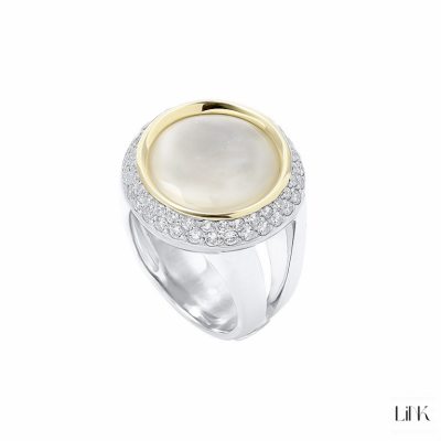 ANILLO PLATA Y ORO - CARMEN 1