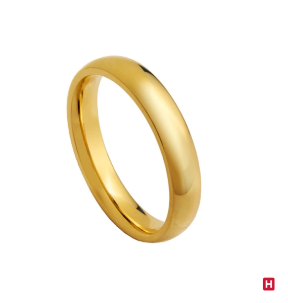 Aliança Hassu Classic Golden 1