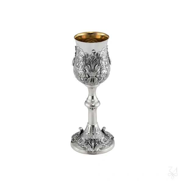 STERLING SILVER RELIGIOUS LIQUOR CUP 2
