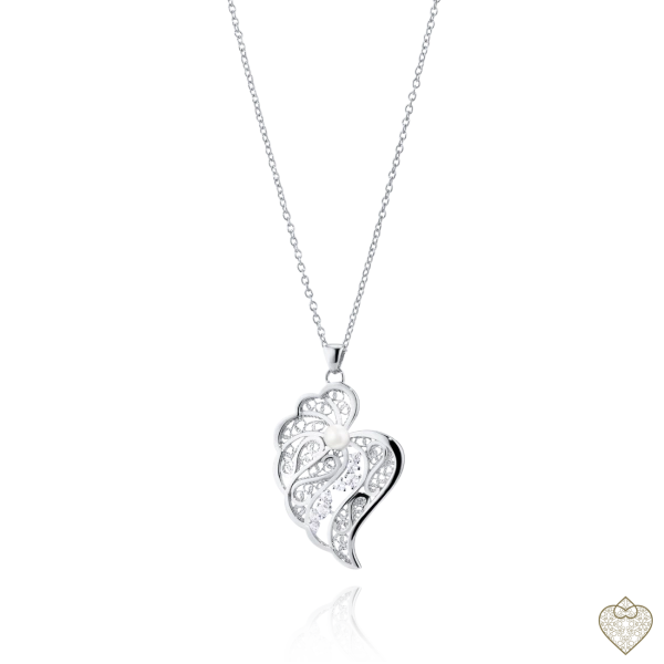 Colar Saudade Coração 1
