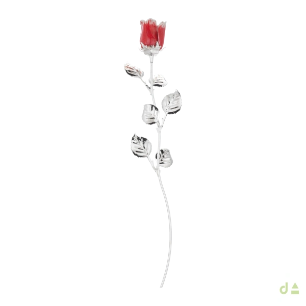 Bibelot Dhome - Rosa vermelha 2