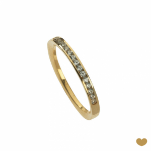 Anel Memória Passion Gold 9k 1