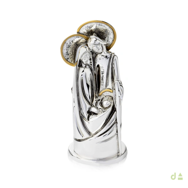 BELEN 3 FIGURAS CON COLOR ORO H13 1