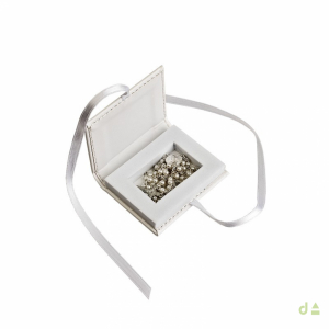 CAJA ROSARIO CALIZ PIEL BLANCA 2