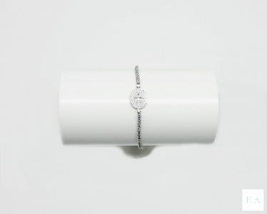 Pulseira FA com Zircónias - Cruz 1