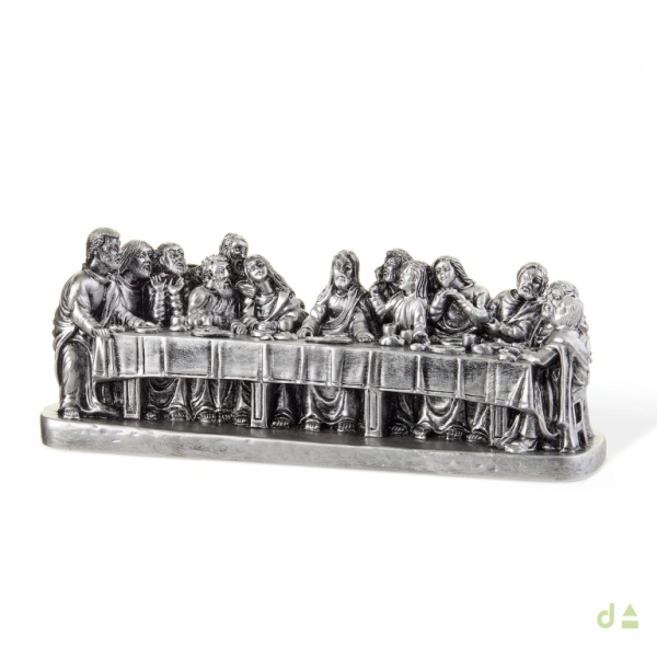 BIBELOT ULTIMA CENA CRISTO 21.5X7CM 1