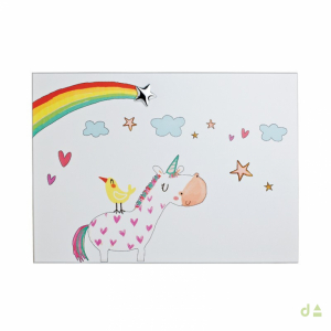 Quadro Dhome Criança Unicórnio 1