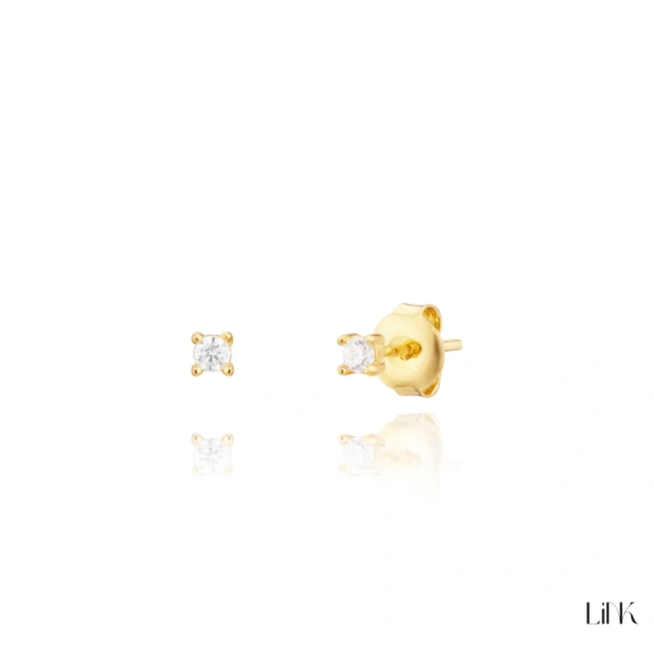 Earrings Link Golden 1